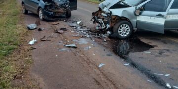 Choque entre dos vehículos sobre la Ruta Provincial 17: tres personas fueron hospitalizadas