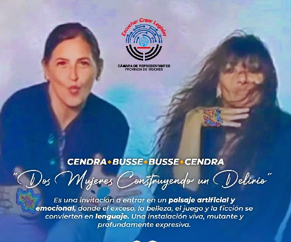 La Cámara de Representantes invita a la muestra artística “Dos Mujeres Construyendo un Delirio”