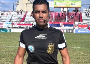 Árbitro misionero fue designado para un partido de la Liga Profesional