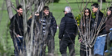 Messi despidió a su padre en una ceremonia íntima en Rosario
