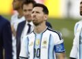 Messi anunció su retiro de la selección argentina