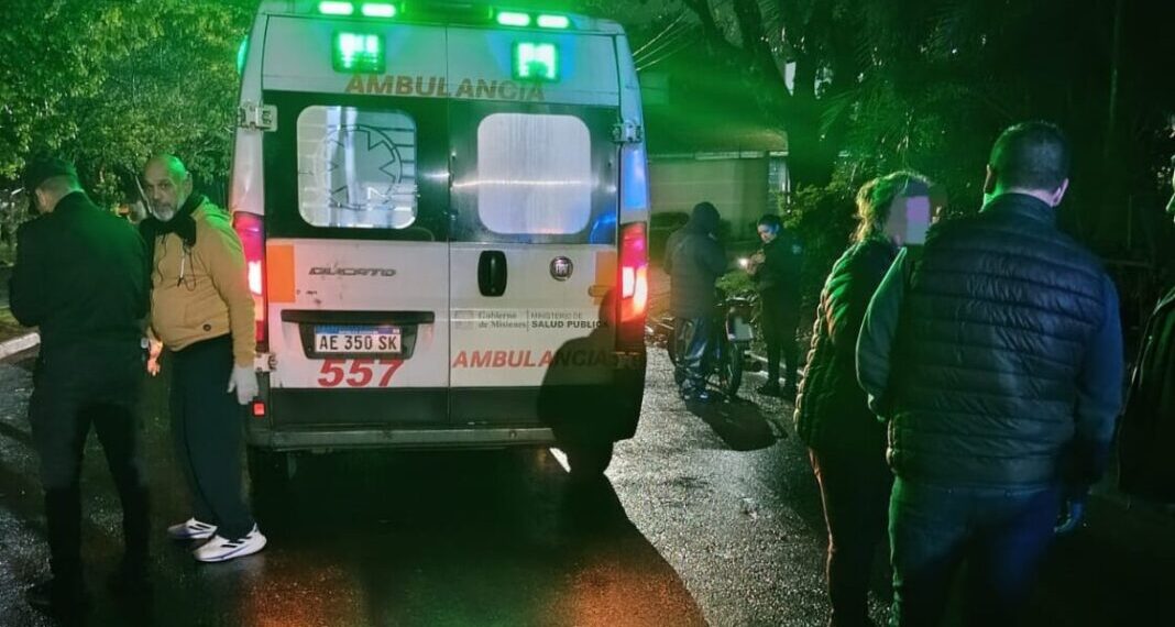 Posadas: dos lesionadas tras un siniestro vial protagonizado por una moto de Uber