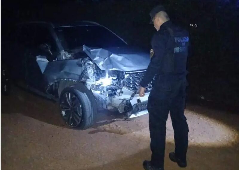 Fracrán: chocó, mató a dos jóvenes y huyó en una camioneta que fue robada en Buenos Aires