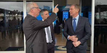 Santilli llegó a Misiones para reunirse con los gobernadores del Norte Grande