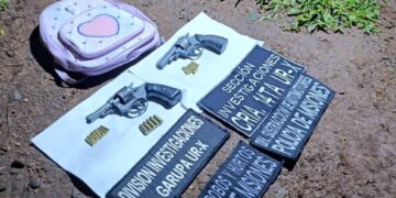 Allanaron y capturaron a delincuentes acusados de “entraderas” en Posadas: secuestraron droga, armas, dinero y elementos robados