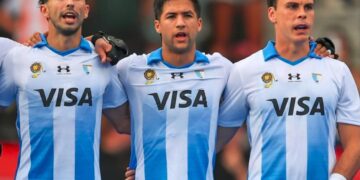 Los Leones aplastaron a Nueva Zelanda y pasaron a la segunda fase en el Mundial de Hockey