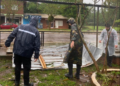 Más de 30 viviendas fueron dañadas por el temporal el varios municipios de la provincia