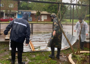 Más de 30 viviendas fueron dañadas por el temporal el varios municipios de la provincia