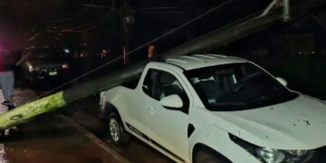 Intensa tormenta de lluvia y granizo provocó daños en municipios de la zona norte de la provincia