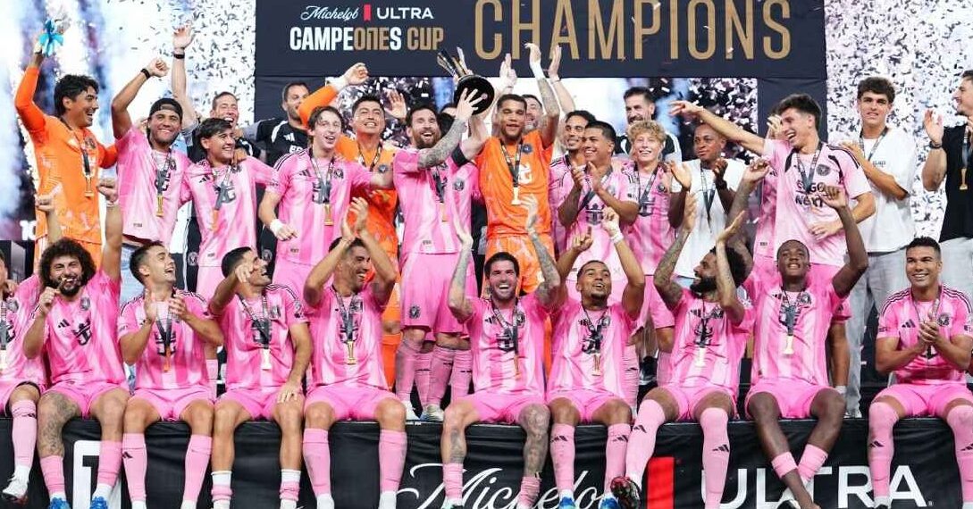 Con un gol y una asistencia de Messi, Inter Miami se consagró en la Campeones Cup frente a Cruz Azul