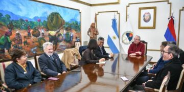 Passalacqua recibió a representantes de la Universidad de Hebei para fortalecer vínculos académicos con China
