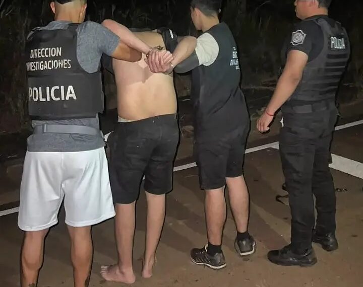 Recapturaron al narco Cristian Andino tras atropellar a un policía, escapar en auto y huir hacia el monte