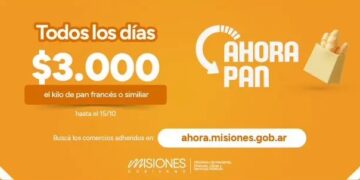 El programa Ahora Pan continúa hasta el 15 de octubre manteniendo el precio tope a $3.000