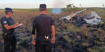 Posadas: falleció tras impactar con un ala delta motorizada contra cables eléctricos