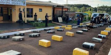 Incautaron casi dos toneladas de marihuana en General Urquiza