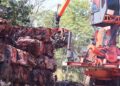 Jefatura superó las 400 toneladas de chatarra compactada y el saneamiento avanza en todas las dependencias de Misiones