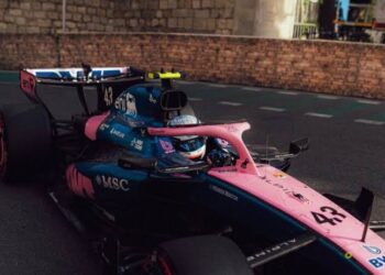 F1: Franco Colapinto largará en el décimo lugar en el Gran Premio de Azerbaiyán