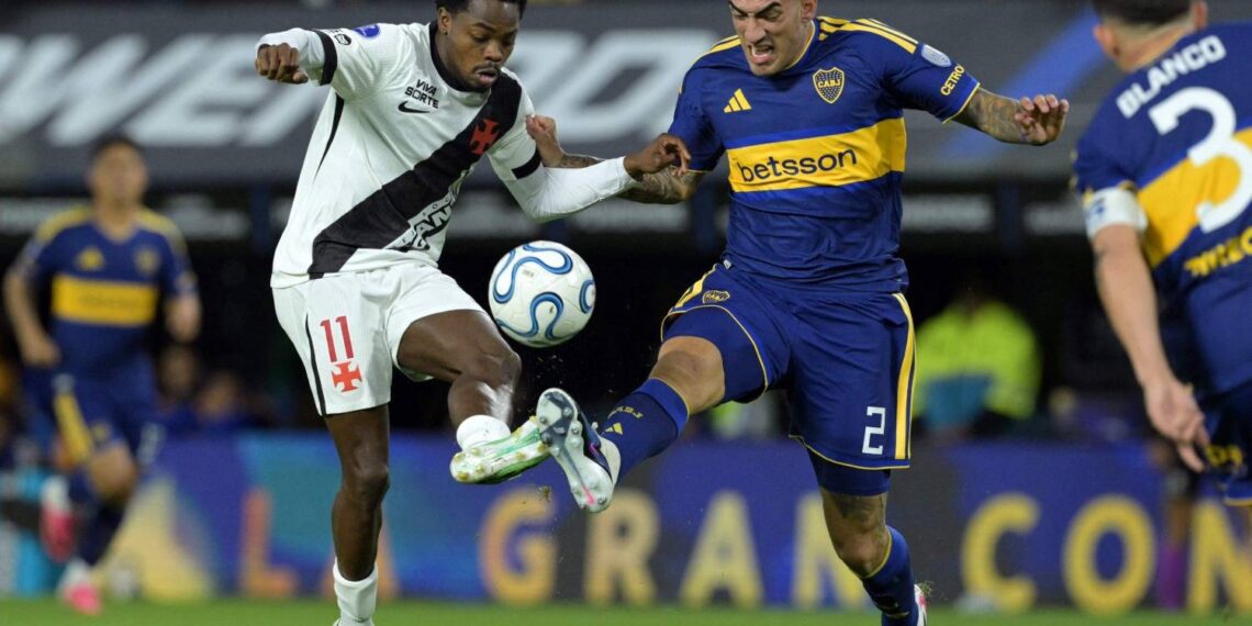 Copa Sudamericana: Boca cayó ante Vasco Da Gama en la Bombonera y deberá remontar la serie en Brasil