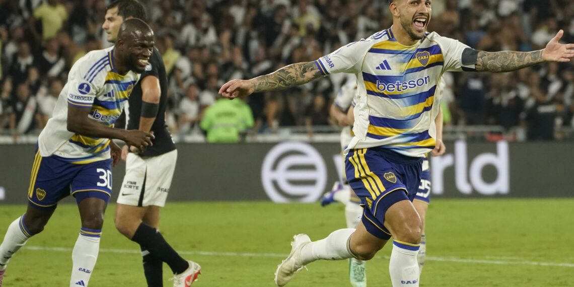 Boca venció 3 a 1 a Vasco da Gama y está en la final de la Copa Sudamericana