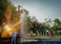 Passalacqua recorrió una obra hídrica que beneficiará a más de 100 familias en Colonia Aurora