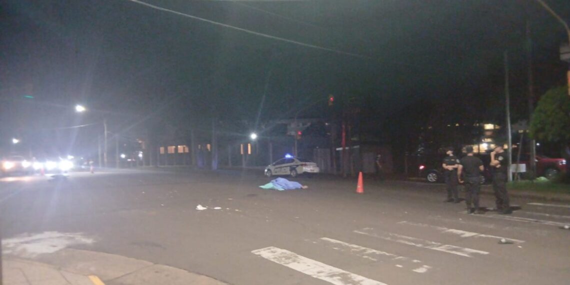 Posadas: murió atropellado un hombre que pedía limosna en un semáforo