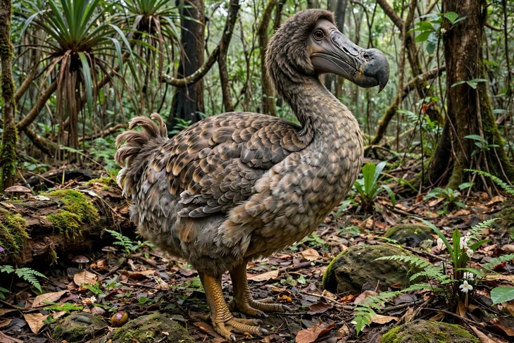 La ciencia busca revivir un ave extinta hace más de 360 años con IA y edición genética