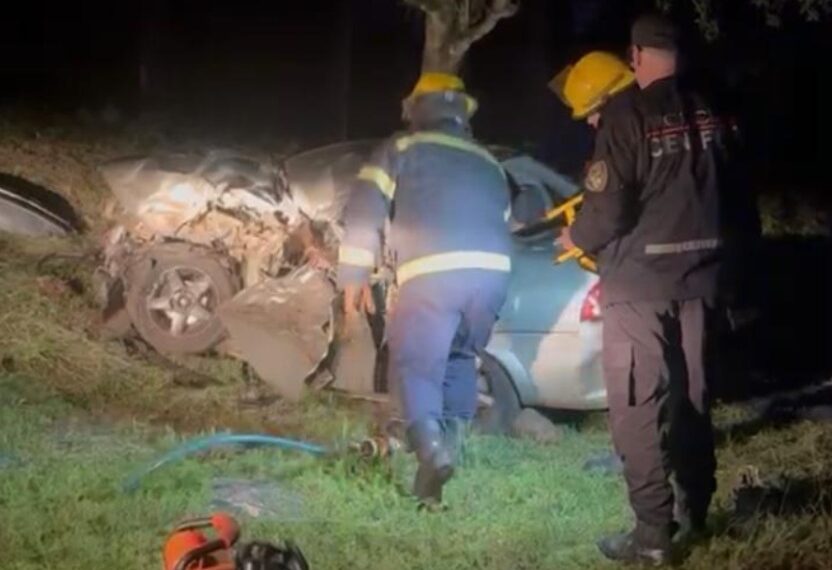 Un muerto, cinco heridos y un conductor demorado tras un choque frontal en San Martín
