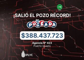 Salió el pozo récord de la Poceada y entregó más de $388 millones para un apostador de Iguazú