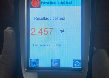 Conducía con alto nivel de alcohol en sangre, fue detenido y le retuvieron la moto en San Vicente