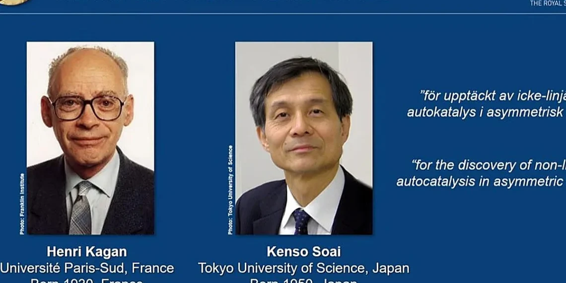 El Nobel de Química 2026 fue otorgado a Henri Kagan y Kenso Soai por sus hallazgos clave para avances en la industria farmacéutica