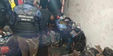Garupá: desarticularon una banda integrada por tucumanos y porteños que se dedicaban a robar cables